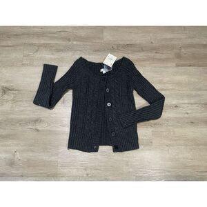 Y2K Women's Sz S Wool Blend Knit Button Cardigan Sweater So Wear It‎ Declare It